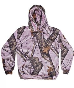 Mossy Oak Camo Hoodie Womens Sweat Shirt Pink Camouflage Pullover Sz S Small. New with tags! Yukon Gear Women’s Pink Camo performance fleece hoodie. Size small This deluxe performance hooded sweatshirt is made of 100% polyester and specifically designed for women. Featuring the popular Mossy Oak Pink Winter camo pattern with cuff sleeve and waist band, drawstring hood and kangaroo pockets. Perfect for everyday wear. Pink And Camo Outfit, Pink Camo Hoodie, Winter Camo, Pink Mossy Oak, Army Clothes, Mossy Oak Camo, Camo And Pink, Camo Sweatshirt, Camo Outfits