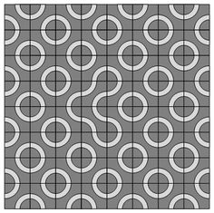 an image of a square with circles on it