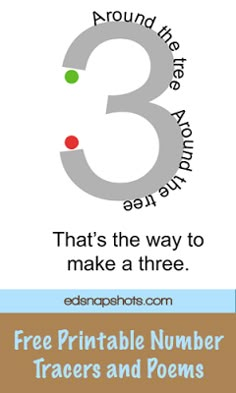 the number three that is in front of a white background with black and green numbers