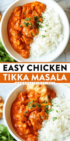 Want more family-friendly dinners? Your rotation of main course ideas must have this chicken tikka masala recipe! Not only is this chicken dish tender, but it also has a creamy, flavor-packed sauce! Tiki Masala Chicken, Main Course Ideas, Easy Chicken Tikka Masala, Indian Dinner Recipes, Chicken Tikka Masala Recipes, Christmas Meals, Course Ideas, Tikka Masala Recipe, Easy Main Dishes