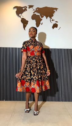 The ANN Women's African Print Vintage Shirt Dress will certainly lay bare your love for vintage clothing, and your sophisticated sense of style. Here is to unique, and beautiful! Available in sizes S-2XL CARE Hand Wash Or Machine Wash On Cool Gentle Cycle. Line Dry, Steam Iron. Vintage Shirt Dress, Printed Dress Shirts, African Ankara, African Print Dress, Dress Shirt Sleeves, Steam Iron, Vintage Style Dresses, Vintage Shirt, Classy Dress