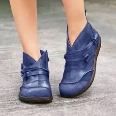 Category:Boots; Upper Materials:PU; Embellishment:Zipper; Season:Spring,Summer; Heel Type:Low Heel; Gender:Women's; Toe Shape:Round Toe; Style:Vintage,Minimalism; Outsole Materials:Rubber; Closure Type:Zipper; Listing Date:05/29/2024; 2024 Trends:Comfort Shoes; Foot Length:; Foot Width:; Size chart date source:Provided by Supplier.