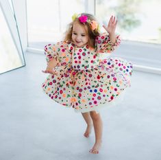 Bright Floral Dress, Birthday Girl Dress, Prom Dress, Easter Outfit, Photoshoot, Flower Girl Dress, Long Sleeve, Special Occasion, Multicolored Dress, Tutu Dress, Gown With Flowers, First Birthday Dress, Knee Kids Dress Luxury puffy girl dress have very original fashionable design and made of high-quality satin and tulle will be perfect for any celebration... birthday, wedding, parties, Christmas, photography, Valentine's Day, dance, evening, flower girl  dress, ball gown, festivals wear, dance, dress-up, fairy & princess costumes or other special occasional events.    All our dresses are made with great love and care. We stand behind our work. Highest quality and 100% satisfaction guaranteed service. We proudly believe in our product's softness, durability and quality, fashion and lovely Flower Girl Dress Long Sleeve, Whimsical Clothes, Pink Dress Fashion, Fairy Princess Costume, Birthday Baby Girl, Flower Gown, Bright Floral Dress, Outfit Photoshoot, Floral Tulle Dress