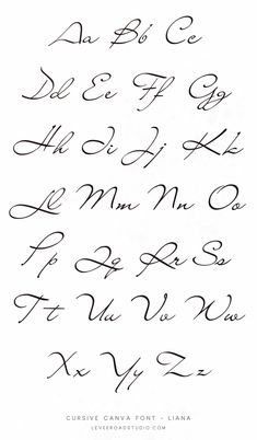 cursive letters and numbers are shown in black ink