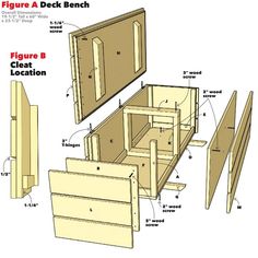 the plans for an unfinished dresser are shown