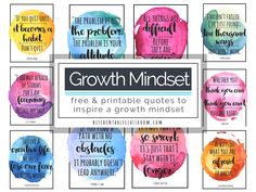 the front and back cover of growth minds