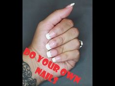 How to put Fake Nails on - YouTube How To Remove Fake Nails At Home, How To Apply Fake Nails With Glue, How To Make Fake Nails Stay On Longer, How To Make Fake Nails Last Longer, Do Your Own Nails, Artificial Nails, Fake Nails, Youtube Videos