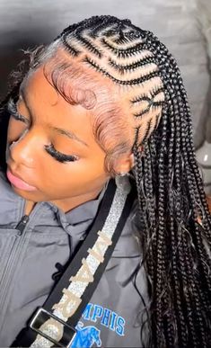 Scap Braids For Black Women, Fulani Braids Hairstyles Designs Heart, Cute Scalp Braids Black Women, Braid To The Scalp Hairstyles, Hairstyles For Vacation Black Women, Red Fulani Braids, Hairstyles Fulani Braids, Scalp Braids For Black Women, Freestyle Fulani Braids