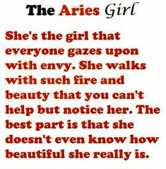 the aris girl quote with red lettering