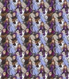 an image of people with cats and dogs in the middle of a wallpaper pattern