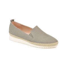 Size: 8.5 M Size Type: Regular Style: Espadrille Width: M Color: Gray Occasion: Casual Details: Woven Heel Type: Wedge Heel Height: 1 Toe Type: Round Insole Material: Memory Foam Lining Material: Man Made Outsole Material: Polyurethane Upper Material: Polyester Care Instructions: Spot Clean Only Shoe Information: New In Box Mpn: Leela-Flat - Please Note: - All Images Are Stock Images. Colors May Vary Slightly Summer Wedge Heel Sneakers In Synthetic, Flat Heel Synthetic Espadrilles With Cushioned Footbed, Spring Wedge Heel Flats With Cushioned Footbed, Synthetic Slip-on Espadrilles, Synthetic Platform Slip-on Espadrilles, Slip-on Synthetic Closed Toe Espadrilles, Slip-on Closed Toe Synthetic Espadrilles, Synthetic Slip-on Espadrilles With Cushioned Footbed, Slip-on Synthetic Espadrilles With Cushioned Footbed