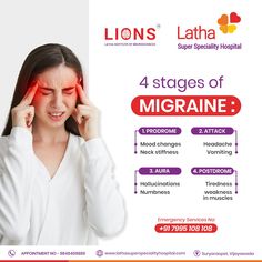 Escape the Grip of Migraines at Latha Hospital, Vijayawada! 🌟 Say goodbye to the throbbing pain and reclaim your life. Our expert neurologists and state-of-the-art facilities are here to provide personalized care and relief. Don't let migraines hold you back—discover the path to a pain-free future with Latha Hospital. #MigraineRelief #NeurologyCare #LathaHospitalVijayawada Stiff Neck, Migraine Relief, Mood Changes, Neurology, Emergency Service, Pain Free, Neck Pain, Migraine, Hold You