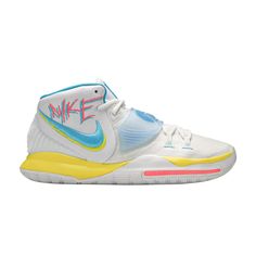 Find NIKE Kyrie 6 Ep 'neon Graffiti on Editorialist. Kyrie 6 EP 'Neon Graffiti' Neon Graffiti, Kyrie 6, Nike Kyrie, Hi Top, Midnight Navy, Men's Nike, Top Sneakers, Graffiti, Navy Blue