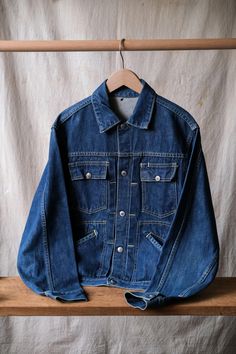 J.C.Penney Foremost 1960's Selvedge Denim Jacket  SIZE Shoulder：45cm Pit to pit：49cm Length：56cm Sleeve：59cm Welcome to our online store https://bansecondhandgoods.com/ Worldwide Shipping The official website provides credit card services,  please contact us via private message if necessary. Find us IG :  ban_secondhand_goods Thank you for checking us out :) Selvedge Denim, Taiwan, 1960s, Gender Neutral, Denim Jacket, Art Collection, Credit Card, Online Shop, Online Store