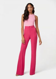 Tall Penelope Flare Pants | Alloy Apparel Structured Pants, Air Port Outfit, Tall Fashion, Fall Winter Wardrobe, Event Outfit, Pink Jeans, Preppy Outfit, Pink Pants, Body Con Skirt