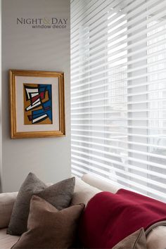 Hunter Douglas Silhouette® Sheer Shades in a living room Hunter Douglas Silhouette, Sheer Shades, Sun Exposure, Interior Styles, Beautiful Views, Natural Light, Interior Styling, Contemporary Design