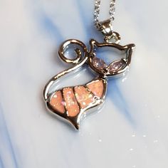 Pink Opal Black Sterling Silver Cat Necklace Pendant. In a gift package, carefully wrapped and ready for gifting, your Cat Charm Pendant Necklace will arrive. Other colors are available below. https://etsy.me/2Tzui25 Green Opal Cat Pendant https://etsy.me/3wz83bd White Opal Cat Necklace https://etsy.me/3vtWPDn Blue Opal Cat Necklace Blue Eyes https://etsy.me/3q3bggy Blue Opal Cat Necklace Black Stainless https://etsy.me/35wSTHI Blue Opal Rose Gold Necklace Pet Pendant https://etsy.me/2TzvWAN Whi Cat Necklace Silver, Cat Pendant Necklace, Lover Jewelry, Sterling Silver Cat, Cat Pendant, Silver Cat, Cat Charm, Cat Pendants, Green Opal