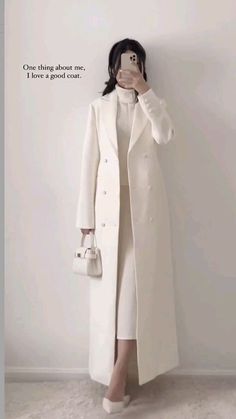 White Ootd Classy, Woman Outfits Classy, Coats For Women Winter Classy, Korean Formal Outfits For Women, Elegant Blazer Outfits, Old Money Modest Outfit, Classy Korean Outfits, Formal Winter Outfits For Women, Korean Outfits Elegant