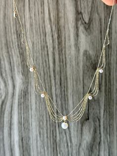 ✨ Versatility Meets Luxury ✨
Our 18K Gold Pearl Necklace boasts 3-7mm freshwater pearls elegantly arranged on a 45cm chain. This versatile piece complements both casual and formal looks, making it a must-have in your jewelry collection.

🎁 Shop Now: https://www.etsy.com/ca/shop/EttheaJewelry

✨ Tag: #SKU002 #EttheaJewelry #PearlJewelry #18KGold