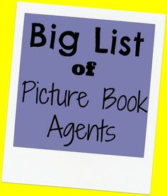 the big list of picture book agent's