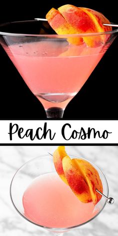 Vodka Peach Schnapps Cranberry Juice, Peach Cosmopolitan Recipe, White Peach Martini, Vodka Peach Schnapps Drinks, Peach Liqueur Cocktails, Peach Martini Recipe Vodka, Peach Vodka Drinks Recipes, Shots With Peach Schnapps, Cocktails With Peach Schnapps