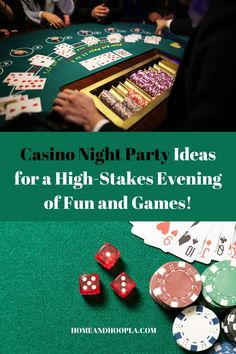 casino night party ideas for high stakes evening of fun and games