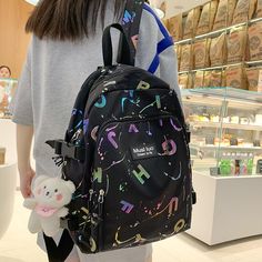 Shipping: Worldwide Express Shipping AvailableDelivery time: 🚚7-15Days Fast ShippingReturns: Fast refund,💯100% Money Back Guarantee.SPECIFICATIONSTechnics: JacquardStyle: FashionSize: Length 30cm,Width 13cm,Height 42cmRelated 7: Cute school bagRelated 6: Cute backpackRelated 5: school bags for girlsRelated 4: school bags for teenage girlsRelated 3: school bags studentRelated 2: backpack women schoolRelated 19: nylon school bagRelated 18: nylon backpackRelated 17: Trendy school bagRelated 16: T Trendy Backpack For End Of School Year, Trendy Multicolor Backpack For Students, Trendy Student Backpack With Letter Print, Multicolor Casual Backpack For Study, Casual Multicolor Backpack For Study, Trendy Black Bag For End Of School Year, Casual Multicolor Study Backpack, Trendy School Backpack With Letter Print, Casual Elegant Style