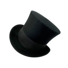 High top hat made of wool felt. Victorian top hat. You can make your hat with your favorite color by choosing it from my Wool felt color card. Made with high crown and embellished with a 50 millimeters wide grosgrain ribbon. Edwardian top hat ideal for everyday and special ocasions such as weddings, cocktails or parties. For man and woman. Measurements in centimeters are 30 x 25. Crown height 14,5. Brim length 5. These measurements may have some slight variation depending on the size of the hat. Formal Black Winter Top Hat, Classic Black Top Hat With High Crown, Fitted Top Hat With Flat Crown For Winter, Black Top Hat With Flat Crown For Winter, Formal High Crown Top Hat For Winter, Classic Black High Crown Top Hat, Black Felt Hat With Flat Crown For Formal Occasion, Black Flat Crown Felt Hat For Formal Occasions, Black Formal Felt Hat With Flat Crown