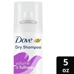 Dove Beauty Volume & Fullness Dry Shampoo - 5oz Dove Dry Shampoo, Hair Volumizer, Hair Volume Spray, Batiste Dry Shampoo, Dove Beauty, Shampoo Hair, Clarifying Shampoo, Fresh Hair, Full Hair