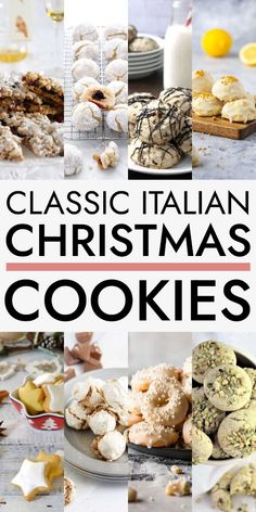 the classic italian christmas cookies recipe is easy to make and perfect for any holiday celebration