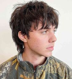 40 Trendy Wolf Cut Hairstyles For Men in 2023 Shaggy Hairstyles For Men, Mod Cut, Wolf Cut Hairstyles, Mens Haircuts Straight Hair, Shaggy Hairstyles, Modern Shag Haircut, Mod Hair, Messy Haircut, Textured Haircut