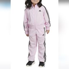 Nwt Bin Sa Pink Adidas Cotton Set, Adidas Pink Cotton Sets, Pink Cotton Adidas Sets, Adidas Pink Playwear Sets, Adidas Pink Long Sleeve Sets, Adidas Pink Sets For Spring, Adidas Pink Spring Set, Adidas Track Suit, Adidas Pink