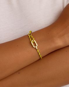 Link Paracord Bracelet Modern Yellow Bangle Bracelets, Modern Yellow Bangle Jewelry, Modern Yellow Bangle, Yellow Everyday Bracelet Jewelry, Yellow Friendship Bangle Jewelry, Earrings Stacking, Paracord Bracelet, 14k Gold Necklace, Mix Style