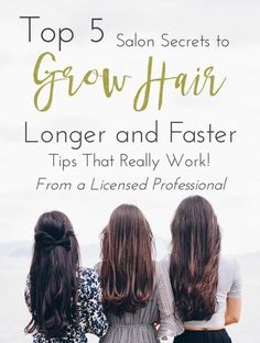 Grow Your Hair Fast, Help Hair Grow Faster, Ways To Grow Hair, Growing Long Hair Faster, Grow Long Healthy Hair, Make Hair Grow Faster, Growing Out Hair, Longer Hair Faster, Growing Healthy Hair