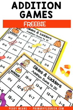 an addition game with the words freebie on it