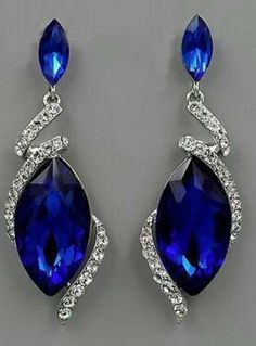 American diamond Handmade Earring Diamond-- 3.10ct diamond shape -- round Color -- Royal blue sapphire Synthetic color wt-- 15.50ct American diamond  diamond shade-- white  metal--  Sterling silver  Silver Wt -- 18.500gm Earring  finishing Silver 𝒮𝒽𝒾𝓂𝓂ℯ𝓇𝒾𝓃ℊ, 𝓼𝓹𝓪𝓻𝓴𝓵𝔂 𝓪𝓷𝓭 𝓲𝓻𝓻𝓮𝓼𝓲𝓼𝓽𝓲𝓫𝓵𝓮.𝓦𝓮'𝓿𝓮 𝓰𝓸𝓽 𝓽𝓱𝓮 𝓹𝓮𝓻𝓯𝓮𝓬𝓽 𝓪𝓬𝓬𝓮𝓼𝓼𝓸𝓻𝔂 𝓽𝓸 𝓶𝓪𝓽𝓬𝓱 𝔂𝓸𝓾𝓻 𝓵𝓸𝓸𝓴 𝓽𝓸𝓭𝓪𝔂.. 𝑇𝐽 𝑓𝑟𝑜𝑚 𝑔𝑖𝑓𝑡 𝑓𝑟𝑒𝑒 𝑠ℎ𝑖𝑝𝑝𝑖𝑛𝑔 𝑠𝑝𝑒𝑐𝑖𝑎𝑙 𝑜𝑓𝑓𝑒𝑟 ✥ 𝐂𝐮? Luxury Blue Platinum Earrings, Blue Cubic Zirconia Earrings With Sparkling Stones, Luxury Blue Cubic Zirconia Earrings, Dazzling Blue Crystal Earrings, Royal Blue Earrings, Sterling Silver Earrings Handmade, Blue Multi-stone Cubic Zirconia Earrings, American Diamond, 925 Sterling Silver Earrings