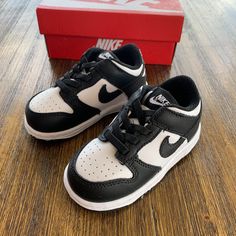 New With Box New Nike Dunk Low Panda Toddler 100% Authentic Guaranteed, Buy With Confidence! Color: Black/White Size: 6c ~ 10c Toddler Kid's Sku: Cw1589-100 All Of Our Items Are Kept In A Smoke-Free & Pet-Free Facility. Nike High-top Scratch-resistant Sneakers, Sports Sneakers With Soft White Sole, Sneakers With White Soft Sole For Sports, Black Non-slip Lace-up Skate Shoes, Black Scratch-resistant Lace-up Skate Shoes, Black Non-slip Sporty Skate Shoes, Sporty Lace-up Sneakers With Soft Sole, Lace-up Sneakers With Soft Sole For Sports, Black Scratch-resistant Lace-up Sneakers