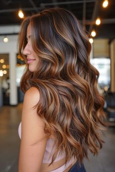 california brunette hair ideas - Hairstyles From Light To Dark Hair Before And After, California Brunette, Balayage Hair Caramel, Rambut Brunette, Brunette Balayage Hair, Long Hair Color