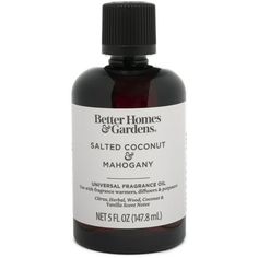 better homes and gardens salted coconut & mahogany shampoo, 8 floz bottle