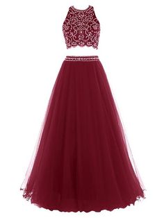 Halter Top Prom Dresses, 2 Piece Prom Dress, Two Piece Prom, Halter Prom Dresses, Formal Dresses For Teens, Floor Length Prom Dresses, Prom Dresses Two Piece, Black Dress Formal, Elegant Prom Dresses