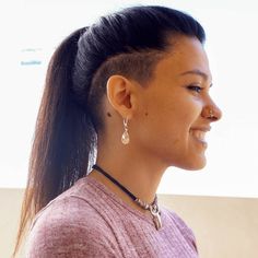 Hair Design Ideas, Best Undercut Hairstyles, Undercut Hair Designs, Undercut Hairstyles Women, Undercut Hair, Undercut Long Hair, Undercut Designs, Shaved Side, Shaved Side Hairstyles