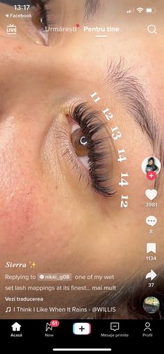 Classic Lash Map D Curl, Lashes With Sizes, 2023 Lash Trends, Lashes Extensions Clusters, Whisky Lash Extensions Map, Princess Eyelash Extensions, Doll Eye Extensions Mapping, Lash Extensions For Bride, Eyelash Extensions Sizes