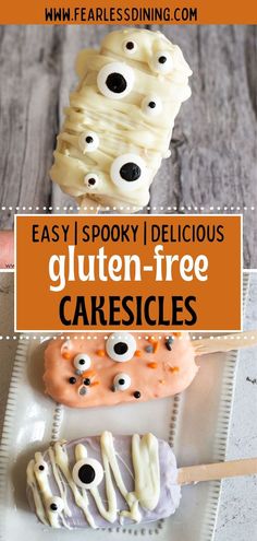 an easy halloween treat with spooky and delicious gluten - free caramels