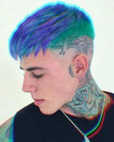 Curly Hair Fade, Gents Hair Style, Latest Hair Color, Mohawks, Hair Color Crazy, Mens Hair, Corte De Cabelo Masculino