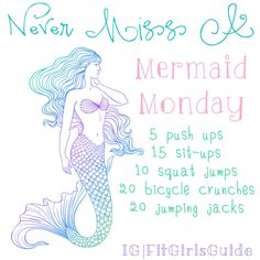 the mermaid monday sign with instructions for how to use it