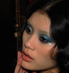 Manic Pixie Dream, Manic Pixie, Make Up Inspo, Blue Eyeshadow