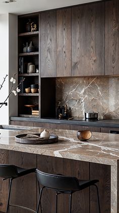 3D Rendering Studio | Architectural and Product visualization Dark Authentic, Product Visualization, Dark Kitchen, Cabin Kitchens, Kitchen Inspiration Design, Luxury Kitchen, 3d Rendering, Interior Design Kitchen, Dream Kitchen