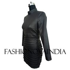 Features: genuine lambskin leather, lining polyester, zip YKK center back zip closer sleeve opening zip you can make this dress according to your measurement and colors as customized work Why buy with us:- we use top quality leather only. we provide 100% satisfaction. Lowest price guarantee. We offer free shipping. we accept return and provide a full refund in some cases. We get your order started just after purchase to ensure it gets shipped within 5 to 7 days. we hope you enjoy visiting our st Fitted Faux Leather Jacket For Night Out, Sleek Fitted Leather Jacket For Evening, Fitted Leather Jacket For Party, Fitted Leather Jacket For Evening, Elegant Leather Jacket For Night Out, Fitted Long Sleeve Leather Party Jacket, Formal Fitted Faux Leather Jacket, Elegant Leather Jacket With Zipper Closure, Fitted Faux Leather Jacket For Party