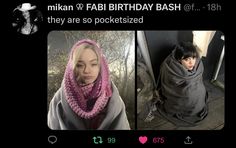 two women wearing scarves are shown in this instagramtion from their facebook page