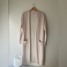 Beautiful And Elegant Cardigan! Nwt And In Pristine Condition Aritzia Reese Cardigan, Aritzia Cardigan, Aritzia Emporia Cardigan, Elegant Cream V-neck Cardigan, Aritzia Sweater, Beige V-neck Soft Knit Cardigan, Cocoon Sweater, Zip Front Sweater, Alpaca Cardigan